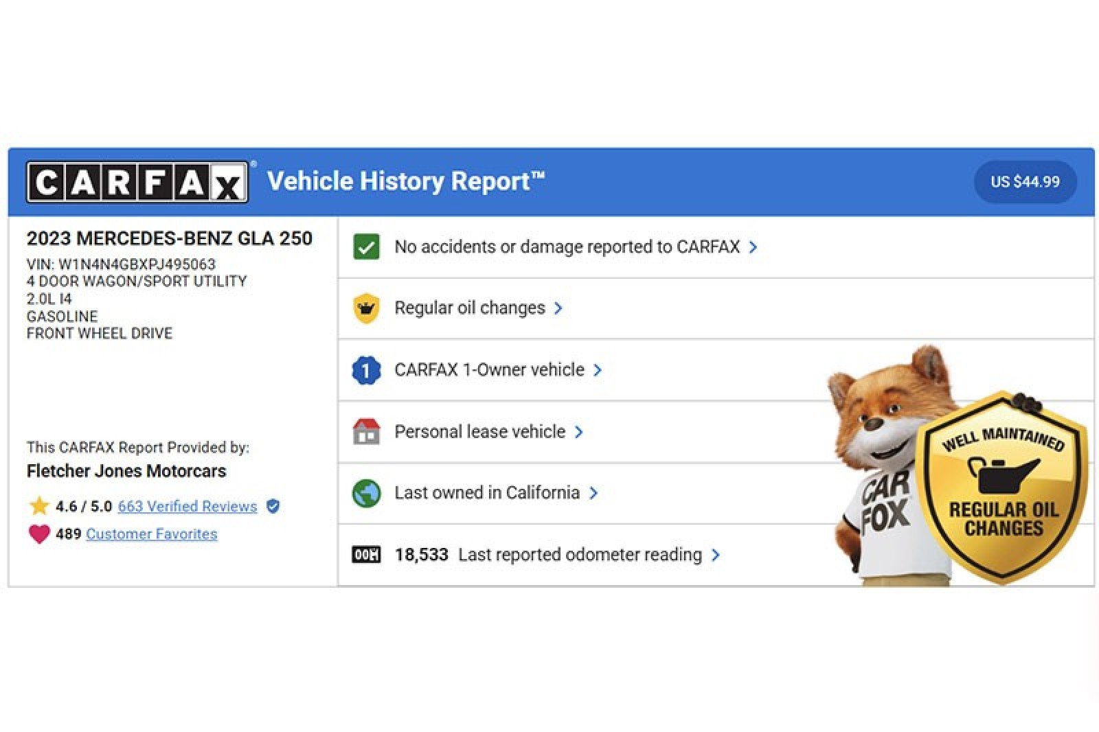 Certified 2023 Mercedes-Benz GLA 250 image 3