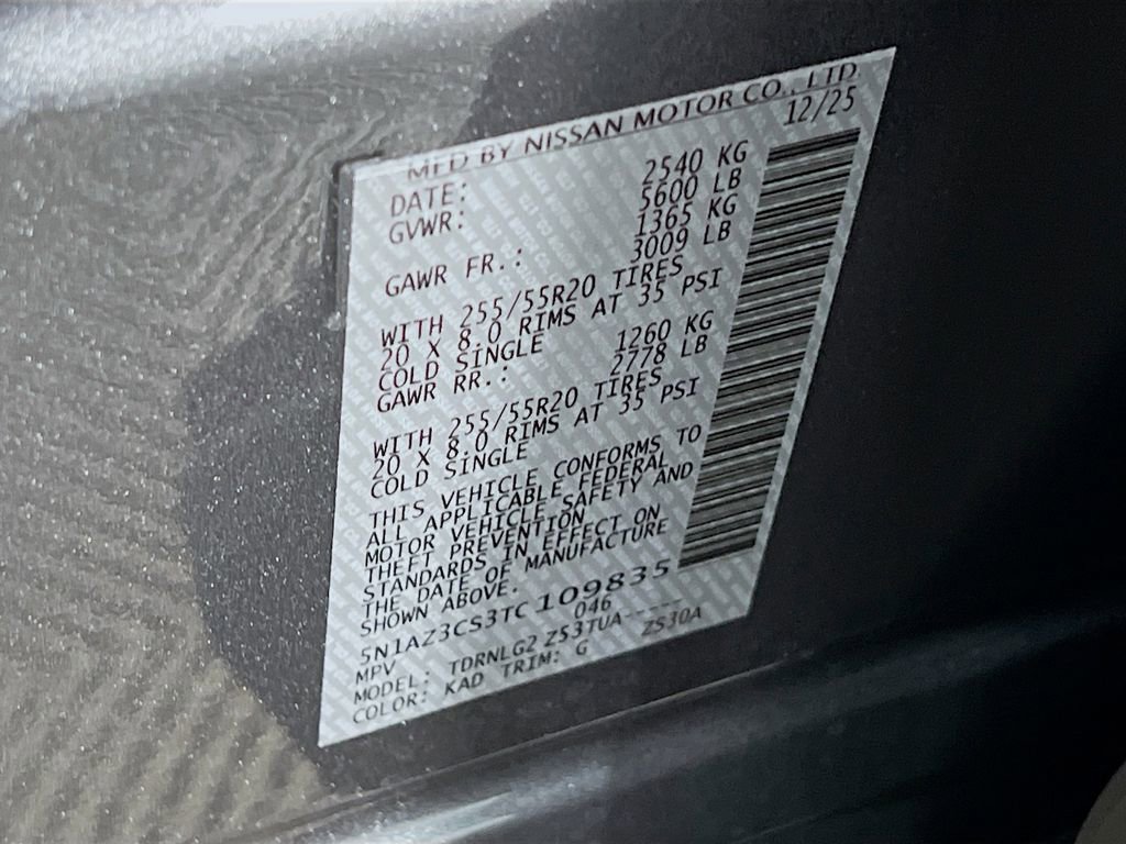 New 2026 Nissan Murano SL AWD/4WD image 27