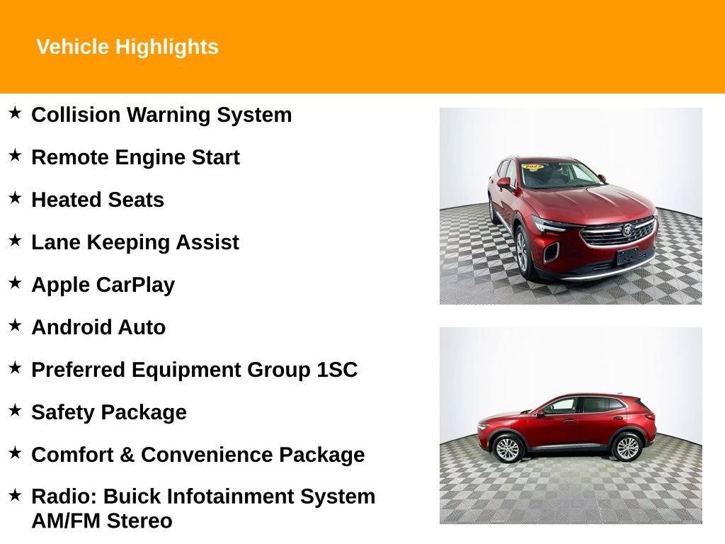 Used 2022 Buick Envision Preferred image 2