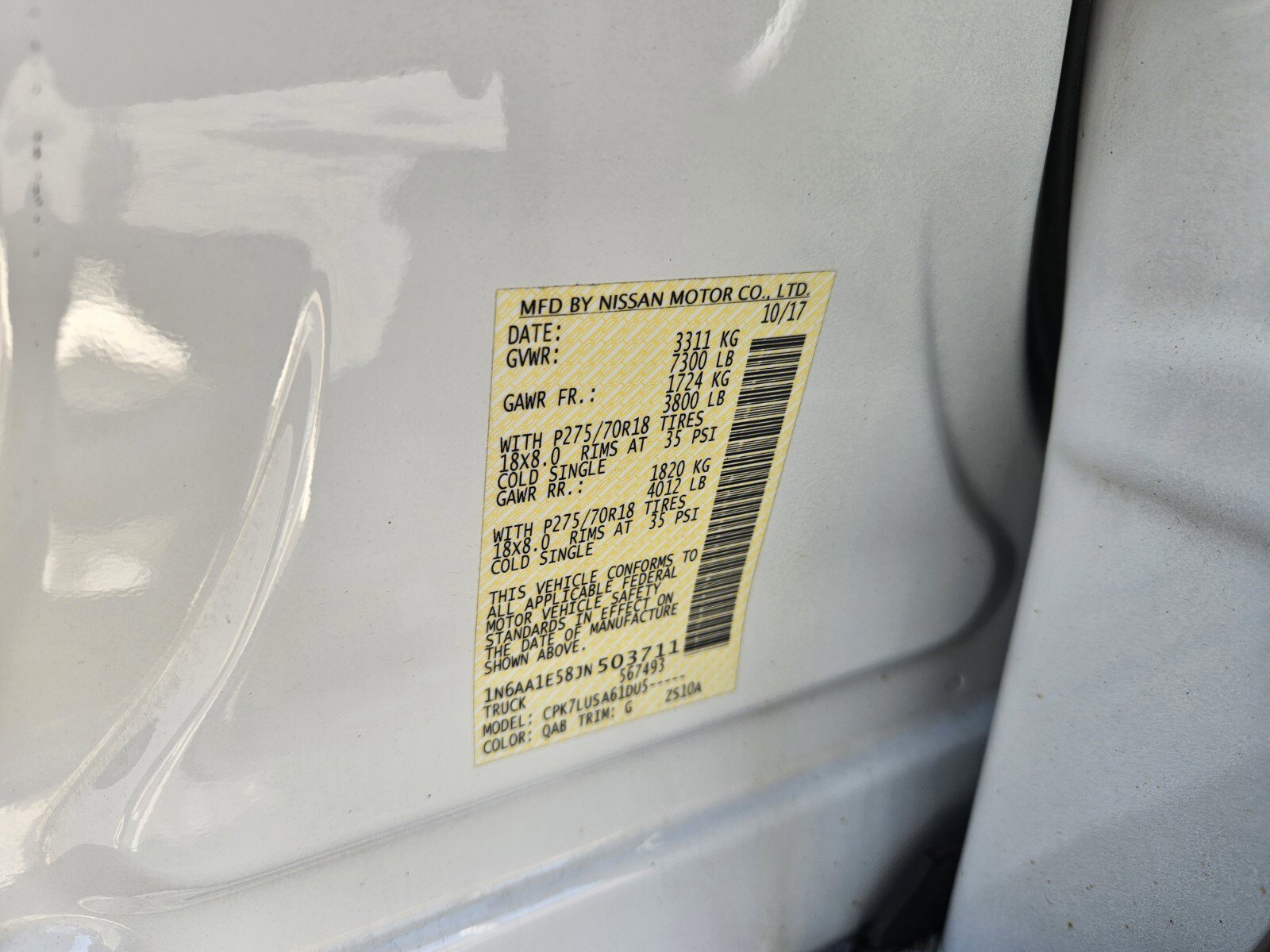 Used 2018 Nissan Titan PRO-4X image 35