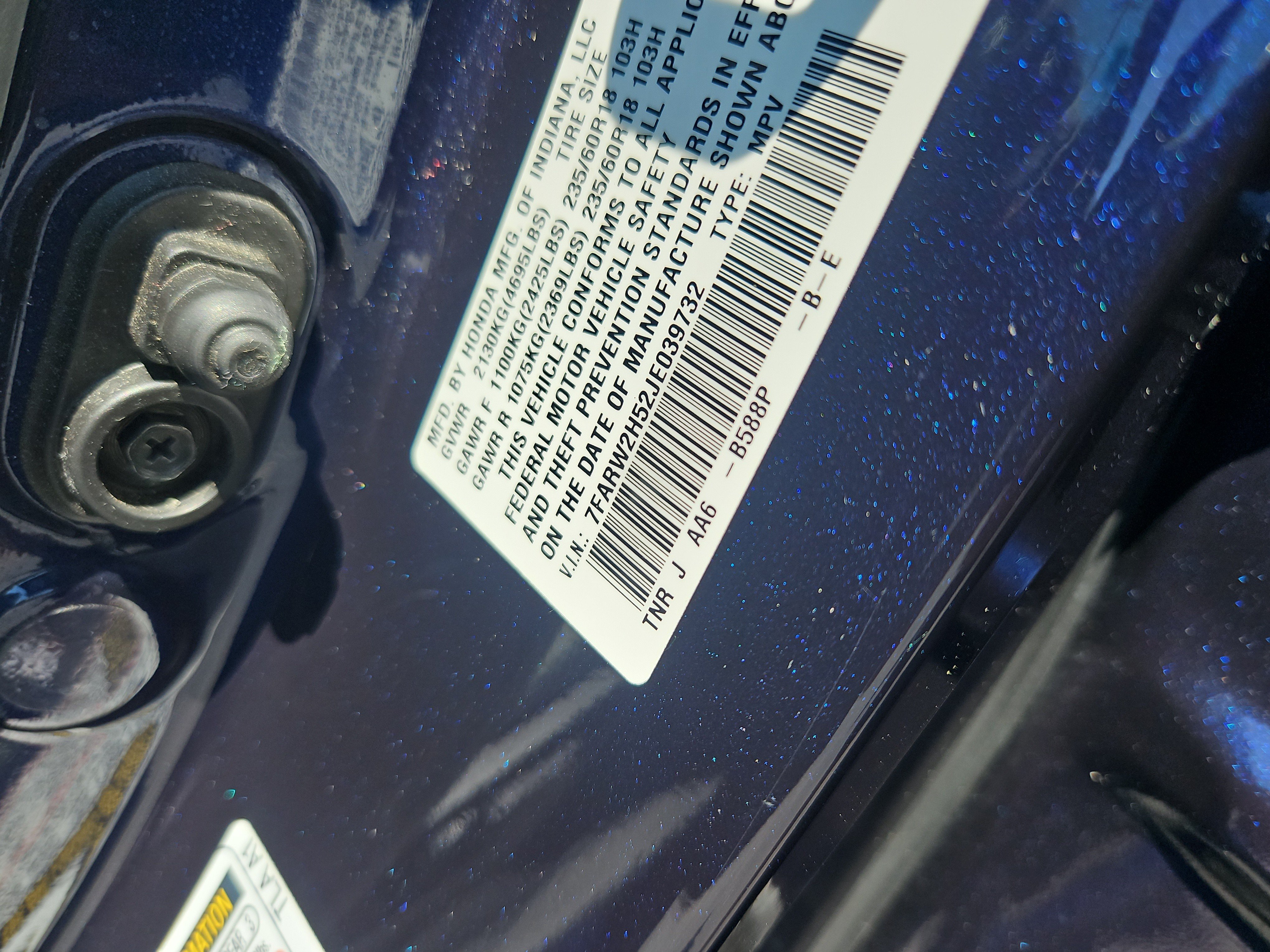 Certified 2018 Honda CR-V EX image 7