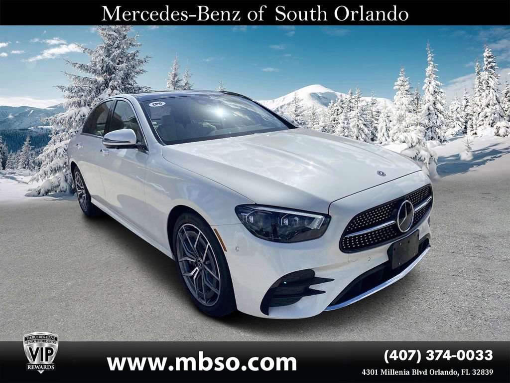 Certified 2023 Mercedes-Benz E 450 4MATIC Sedan