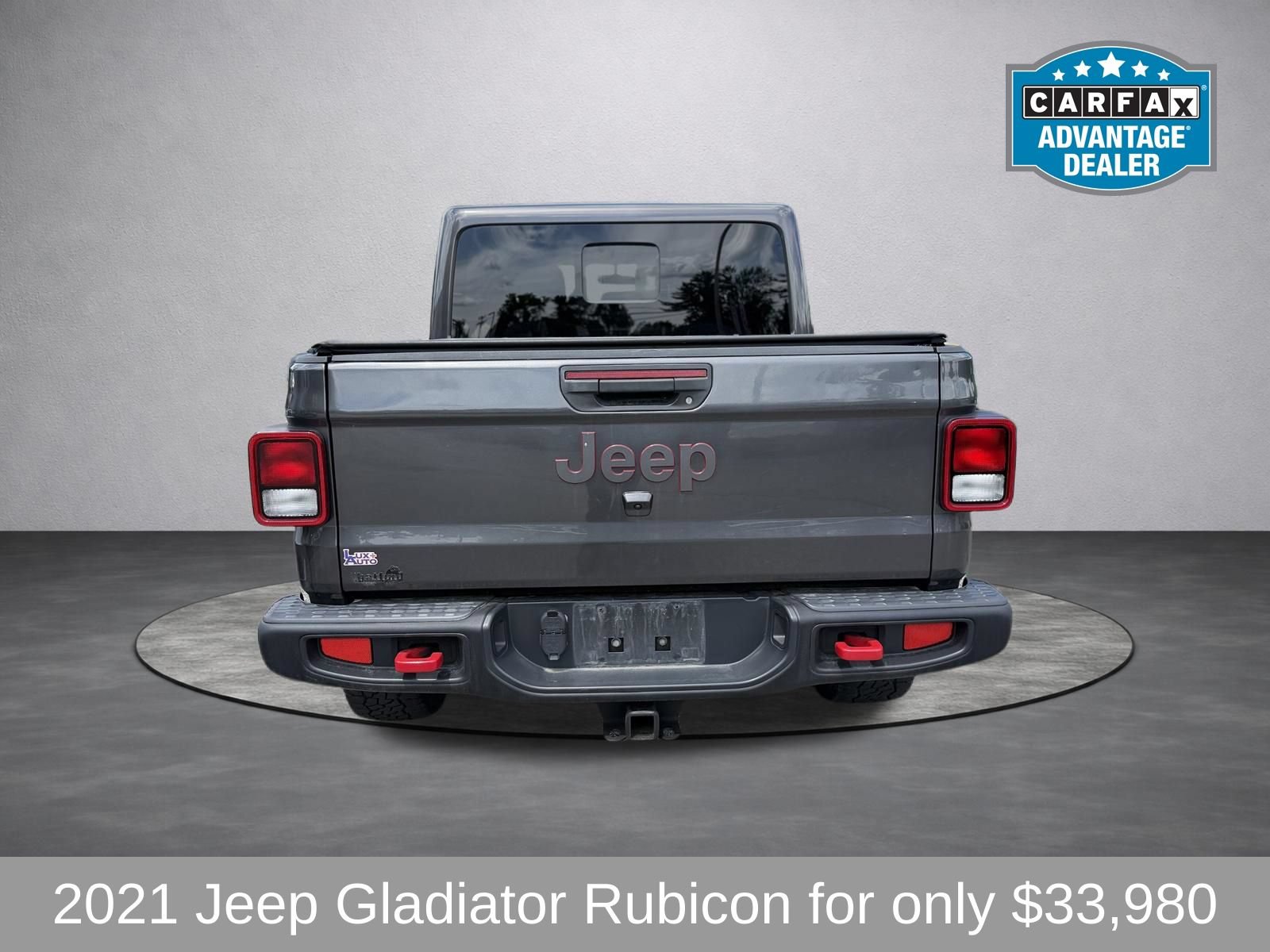 Used 2021 Jeep Gladiator Rubicon w/ Trailer Tow Package AWD/4WD image 4