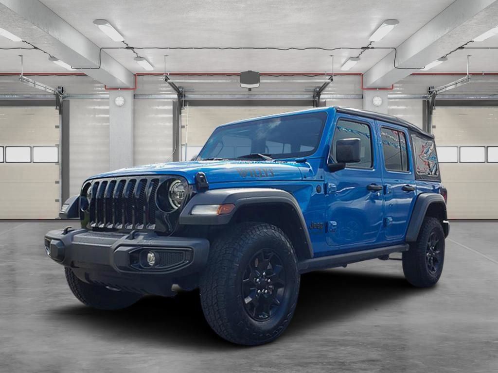 Used 2021 Jeep Wrangler Unlimited Willys image 3