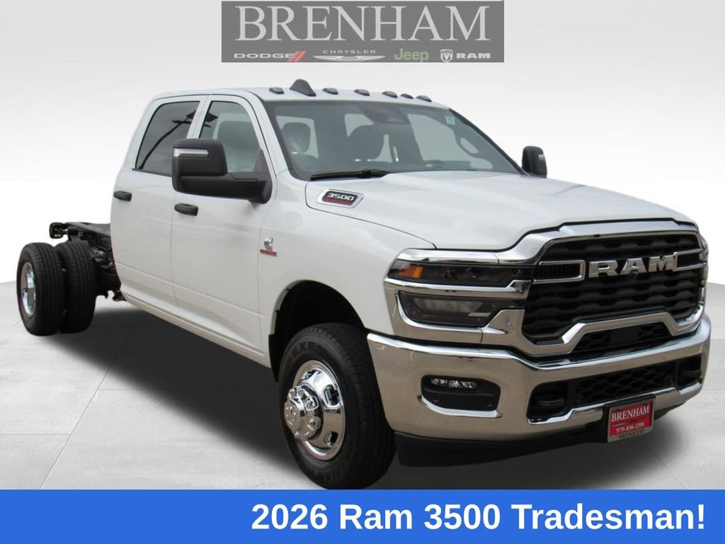 New 2026 RAM 3500 Tradesman w/ Chrome Appearance Group A