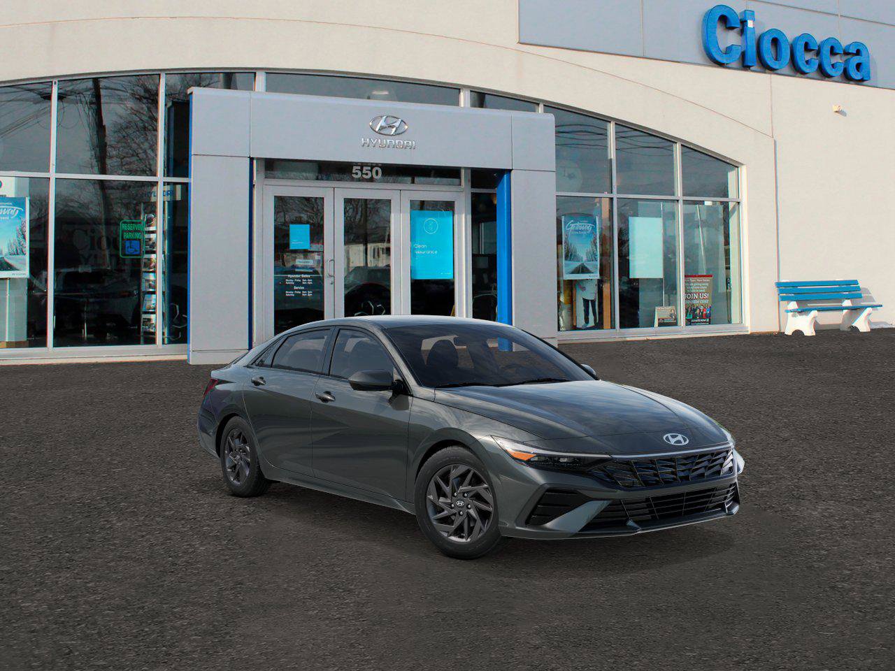 New 2026 Hyundai Elantra Blue w/ Cargo Package image 2