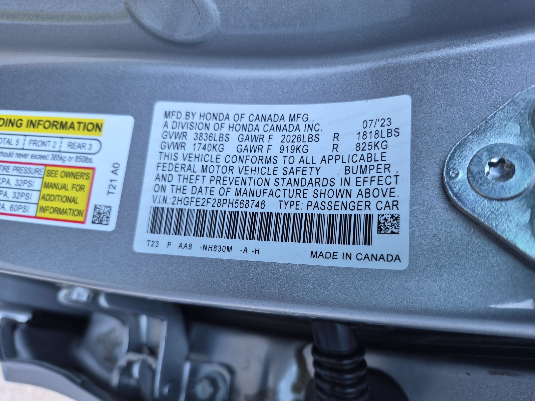 Used 2023 Honda Civic LX image 32