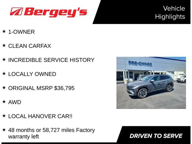 Used 2025 Hyundai Tucson SEL AWD/4WD image 4