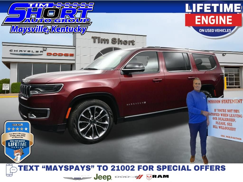 Used 2025 Jeep Wagoneer Series III w/ Premium Group I AWD/4WD image 1