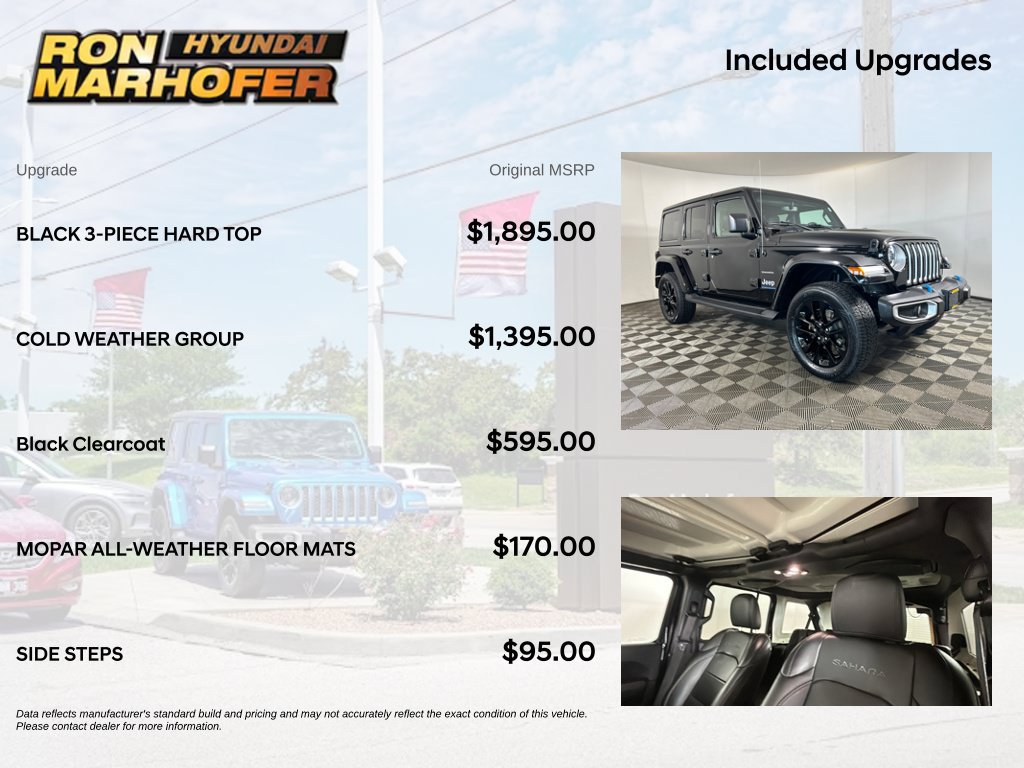 Used 2023 Jeep Wrangler Unlimited Sahara w/ Cold Weather Group AWD/4WD image 6