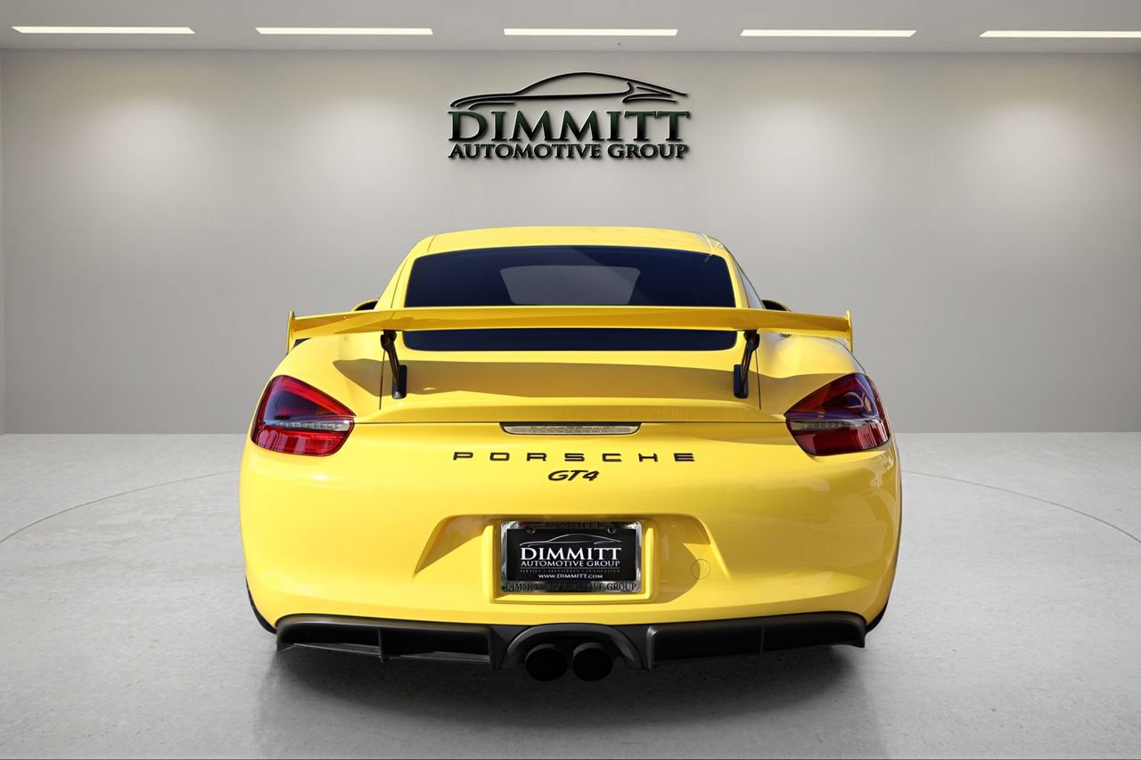 Used 2016 Porsche Cayman GT4 RWD image 4