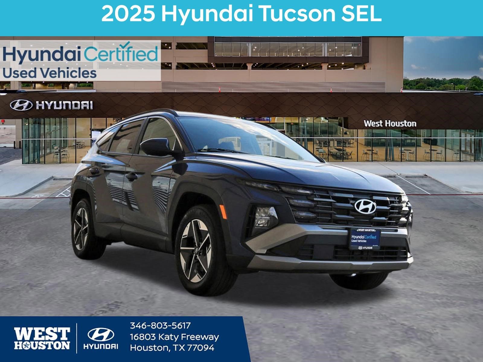 Certified 2025 Hyundai Tucson SEL image 1