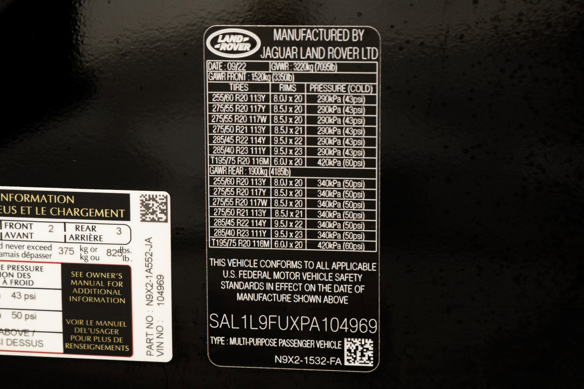 Used 2023 Land Rover Range Rover Sport SE Dynamic image 20