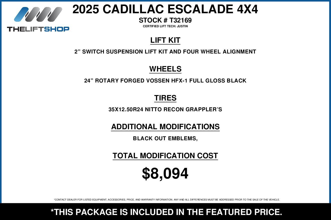Used 2025 Cadillac Escalade Sport Platinum image 2