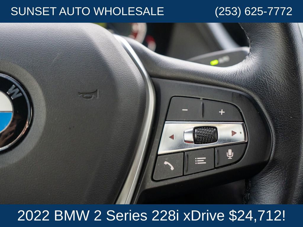 Used 2022 BMW 228i xDrive Gran Coupe w/ Convenience Package AWD/4WD image 50