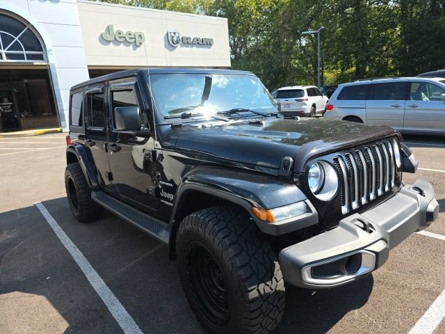 Used 2020 Jeep Wrangler Unlimited Sahara AWD/4WD image 3