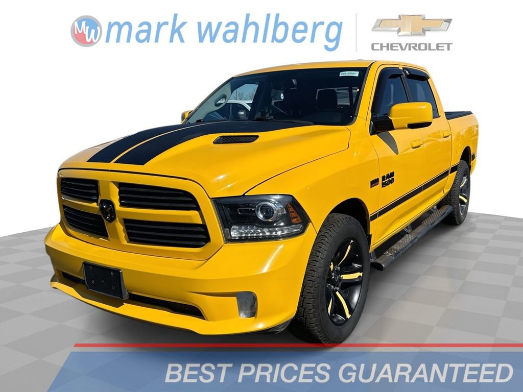 Used 2016 RAM 1500 Sport w/ Stinger Yellow Sport Package