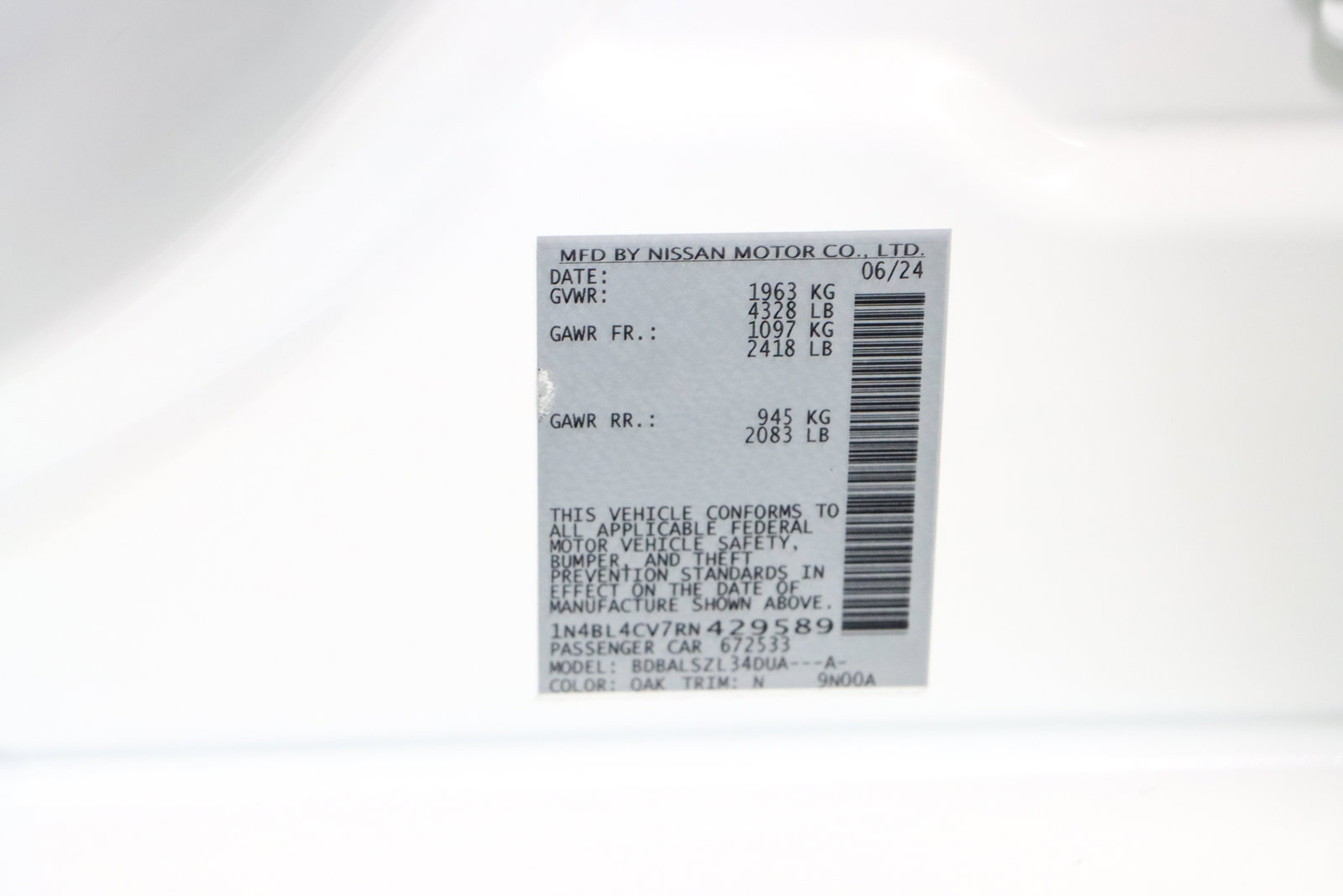 Used 2024 Nissan Altima 2.5 SR image 30