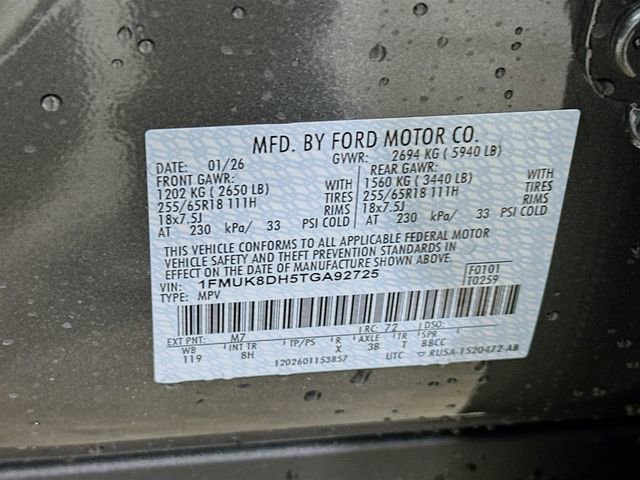 New 2026 Ford Explorer Active image 30