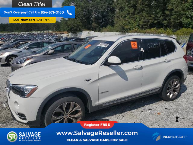 Used 2017 BMW X3 sDrive28i w/ XLine