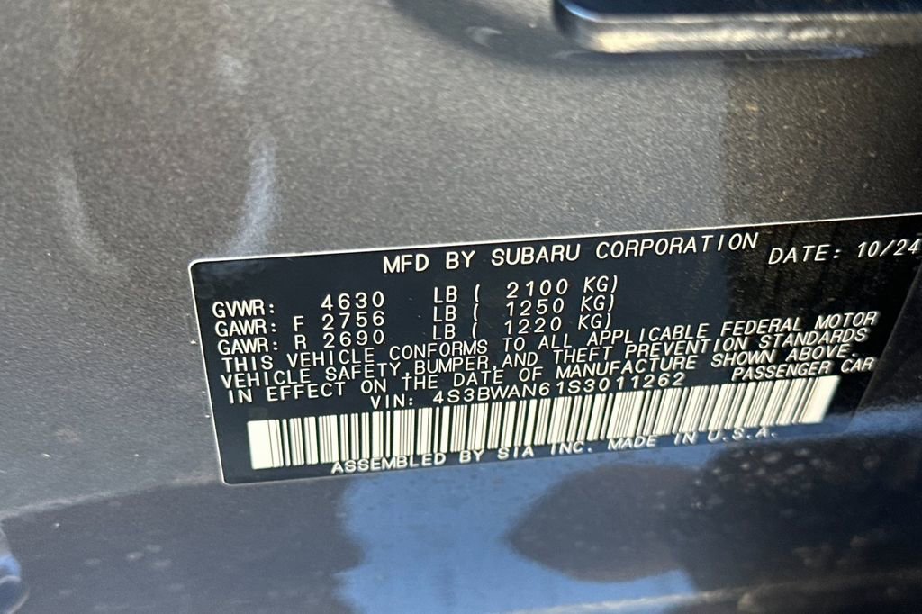 Used 2025 Subaru Legacy Limited image 27