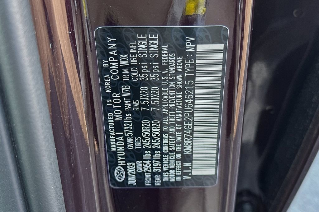 New 2023 Hyundai Palisade Calligraphy FWD image 25