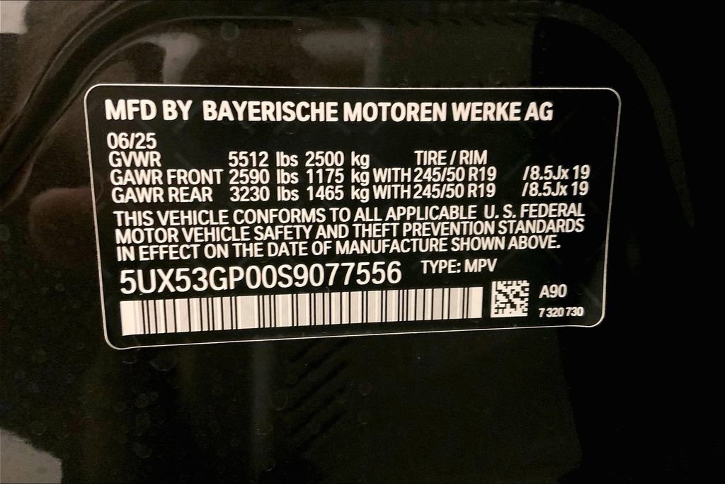 New 2025 BMW X3 xDrive30i w/ Premium Package image 10