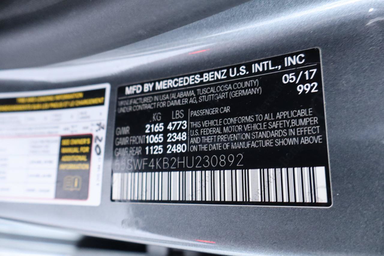 Used 2017 Mercedes-Benz C 300 4MATIC Sedan w/ Premium 1 Package image 41