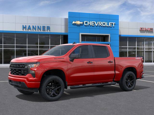 New 2026 Chevrolet Silverado 1500 Custom w/ Turbomax Blackout Package AWD/4WD image 2