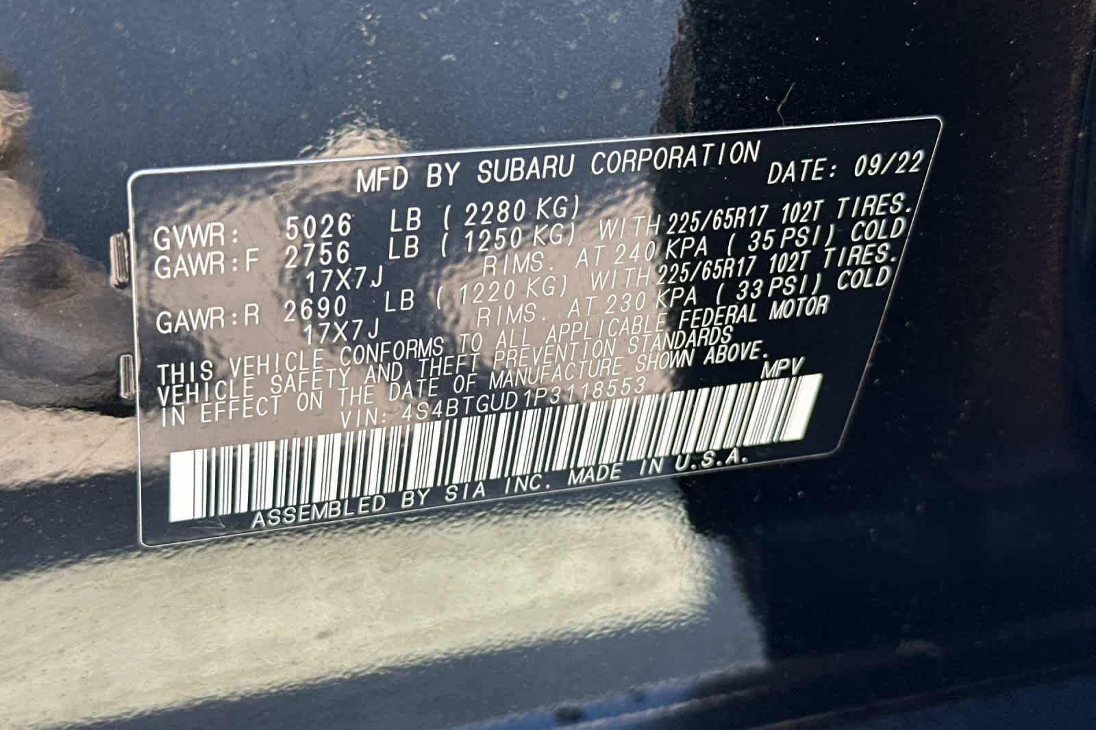 Used 2023 Subaru Outback Wilderness AWD/4WD image 29