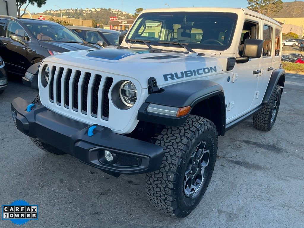 Used 2022 Jeep Wrangler Unlimited Rubicon 4xe w/ Cold Weather Group image 88