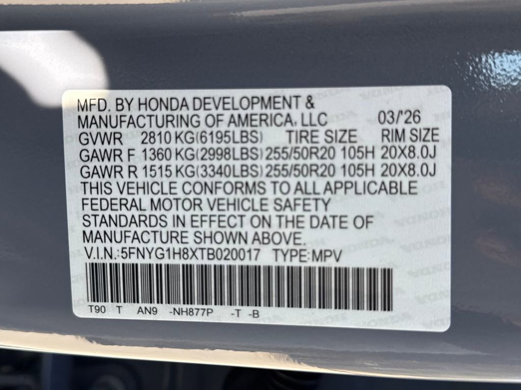 New 2026 Honda Pilot Elite image 28