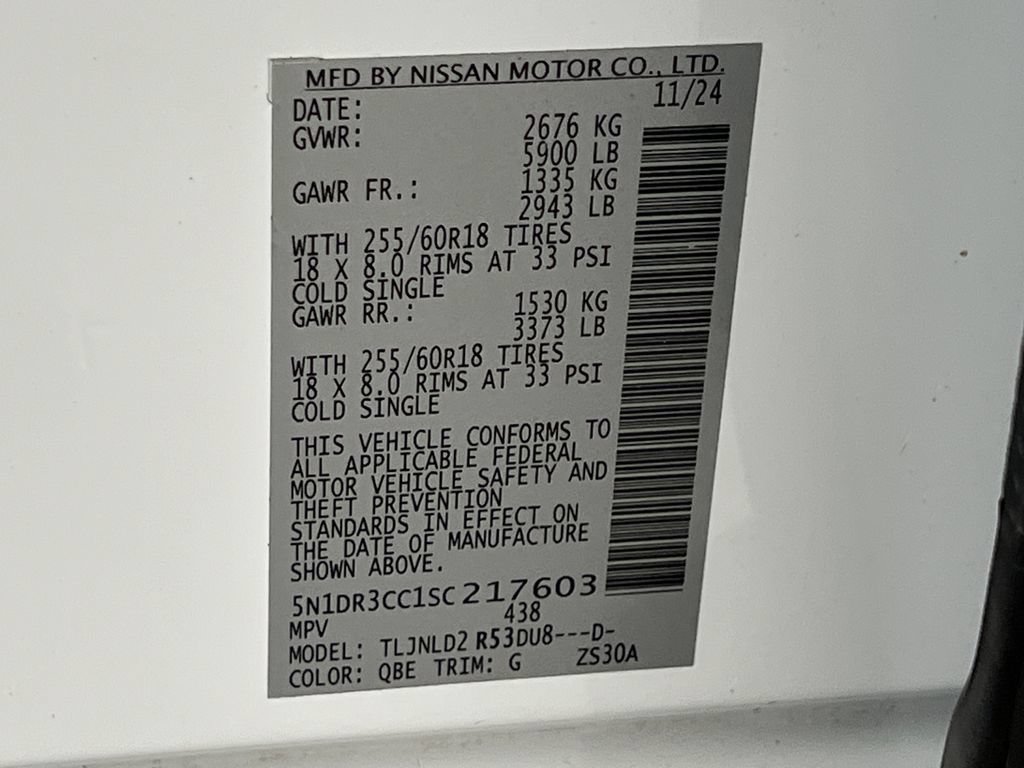Used 2025 Nissan Pathfinder SL AWD/4WD image 82
