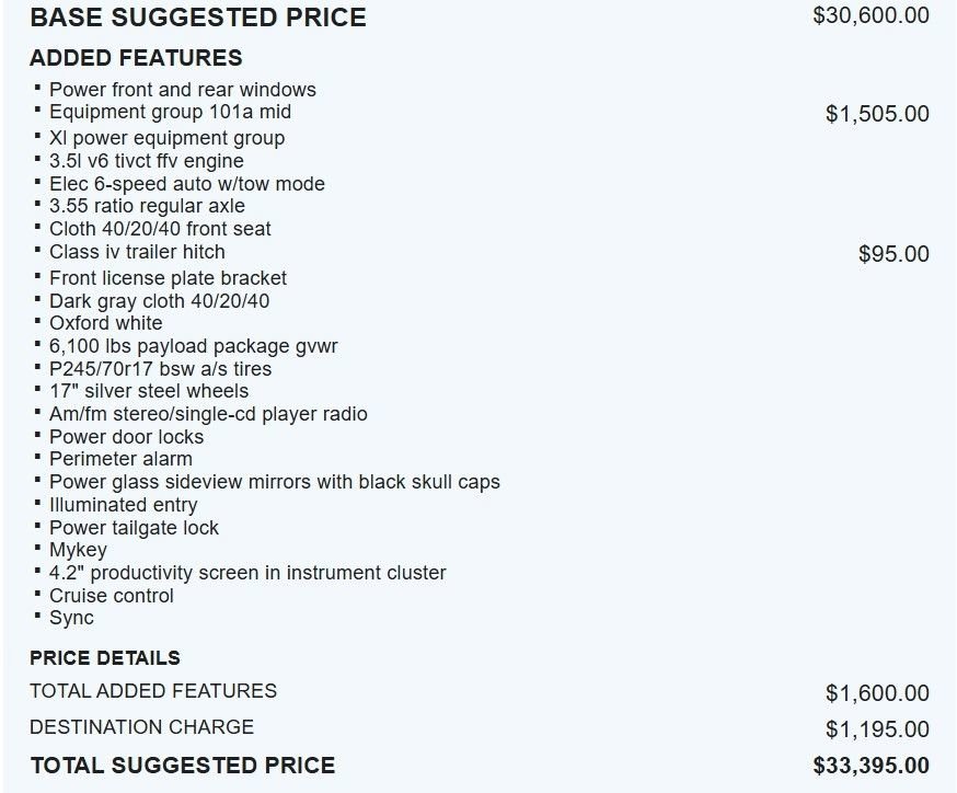 Used 2017 Ford F150 XL w/ Equipment Group 101A Mid RWD image 21