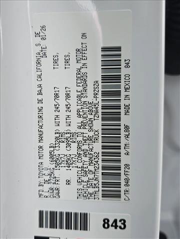 New 2026 Toyota Tacoma SR5 image 21