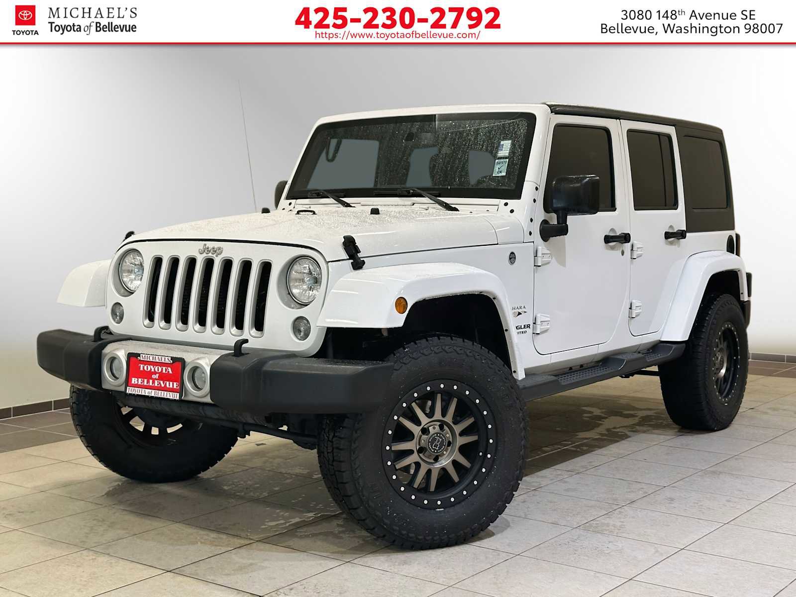 Used 2017 Jeep Wrangler Unlimited Sahara image 1