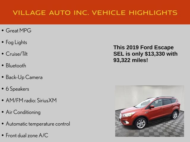 Used 2019 Ford Escape SEL image 14