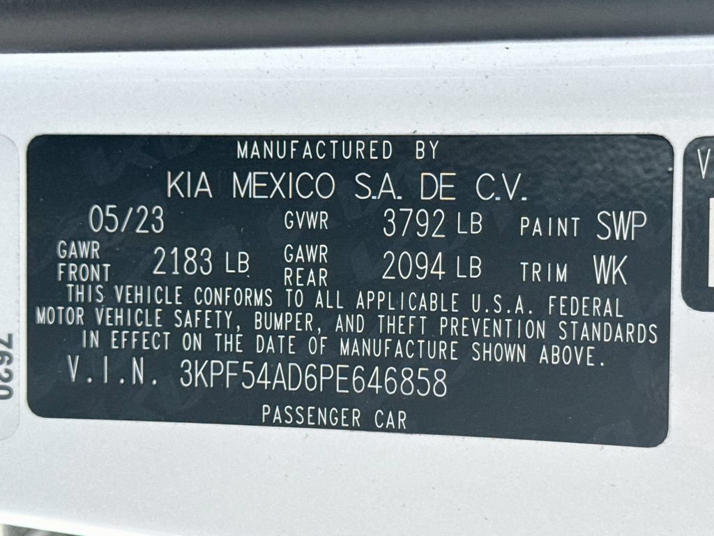 Certified 2023 Kia Forte GT-Line FWD image 30