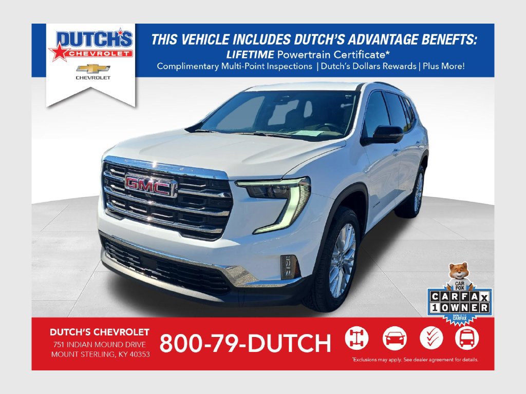 Used 2026 GMC Acadia Elevation w/ Elevation Premium Package FWD 360° Tour