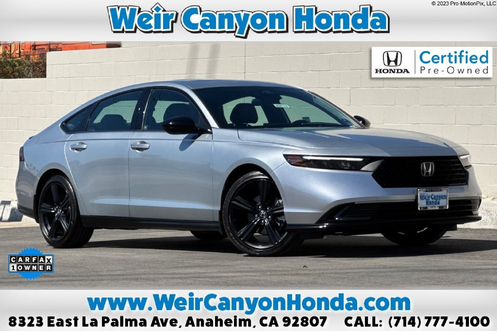 Certified 2024 Honda Accord Sport