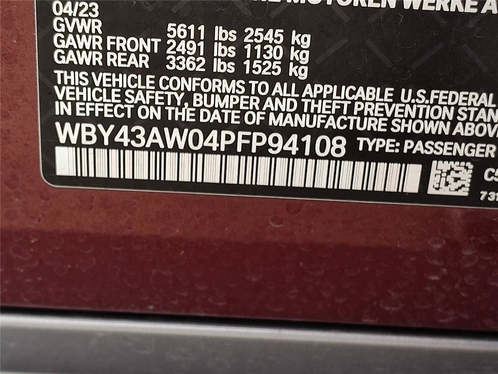 Used 2023 BMW i4 eDrive35 w/ Premium Package RWD image 13