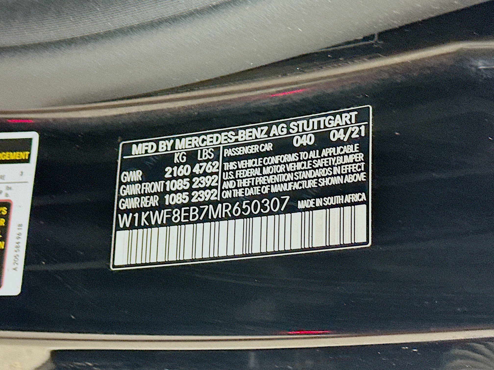 Certified 2021 Mercedes-Benz C 300 4MATIC Sedan image 45