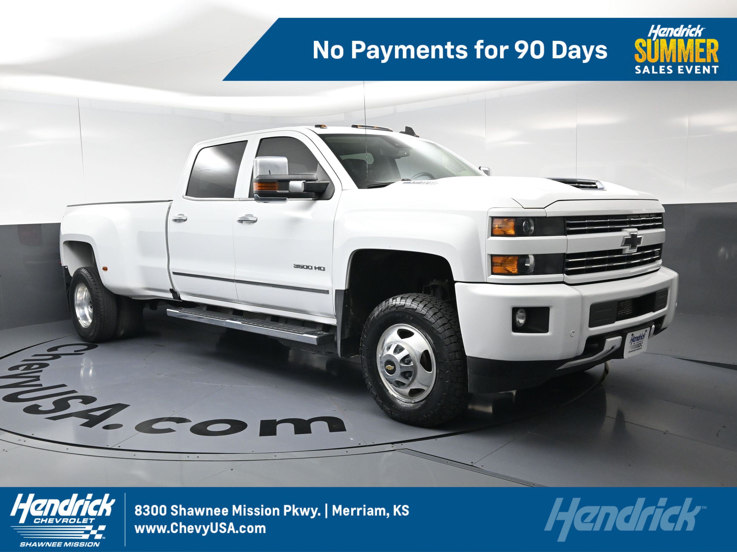 Used 2018 Chevrolet Silverado 3500 LTZ w/ Duramax Plus Package AWD/4WD image 1
