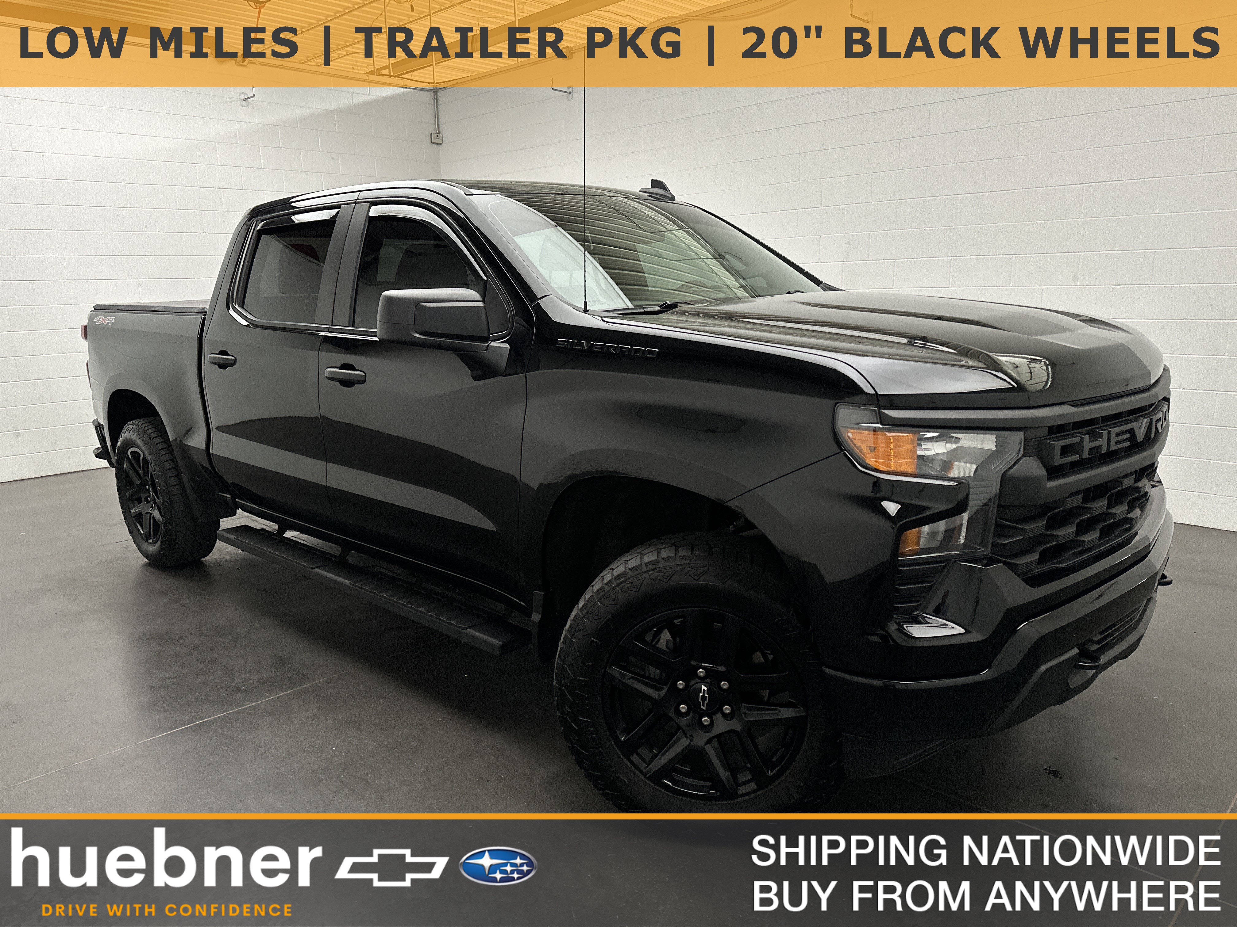 Used 2022 Chevrolet Silverado 1500 Custom w/ LPO, Dark Essentials Package