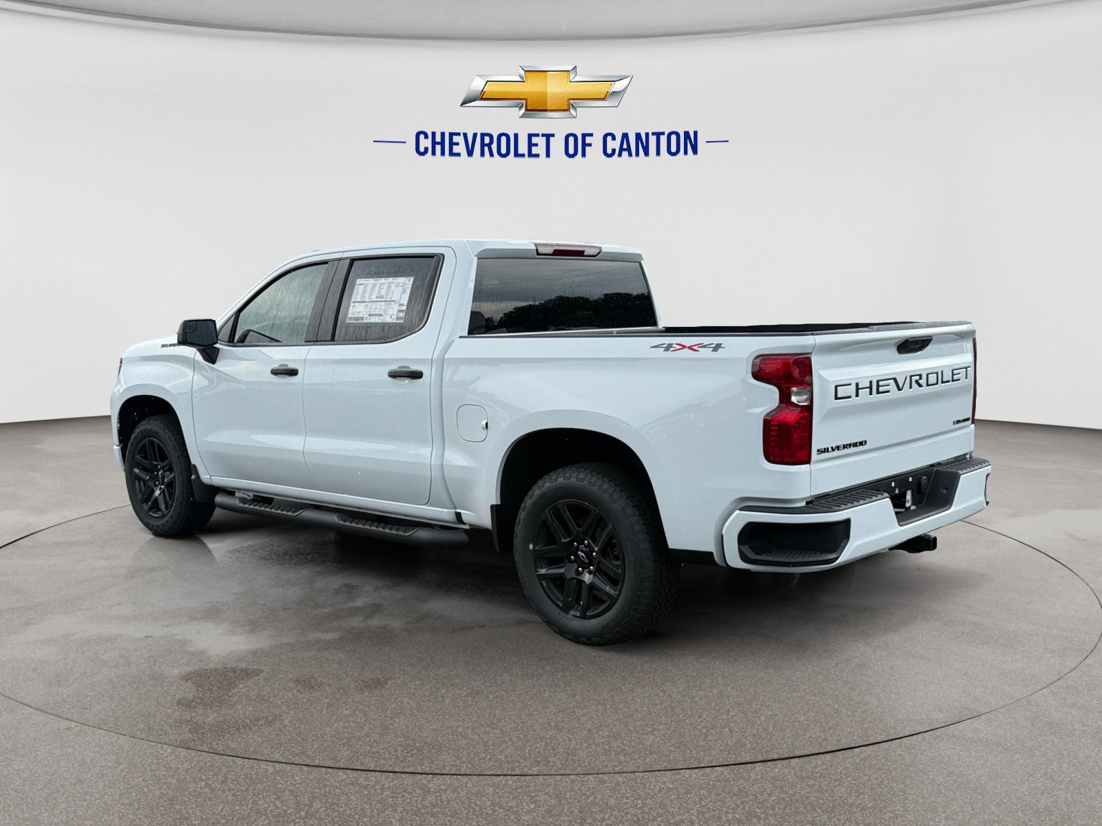 New 2026 Chevrolet Silverado 1500 Custom w/ Turbomax Blackout Package AWD/4WD image 7