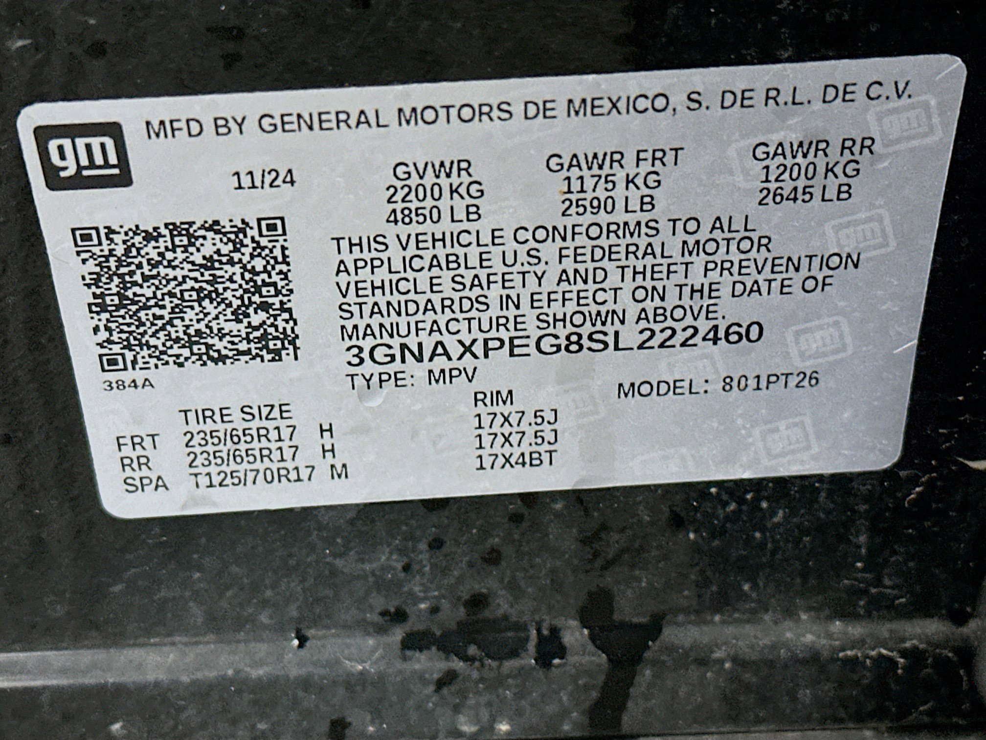 Used 2025 Chevrolet Equinox LT w/ Convenience Package II image 12