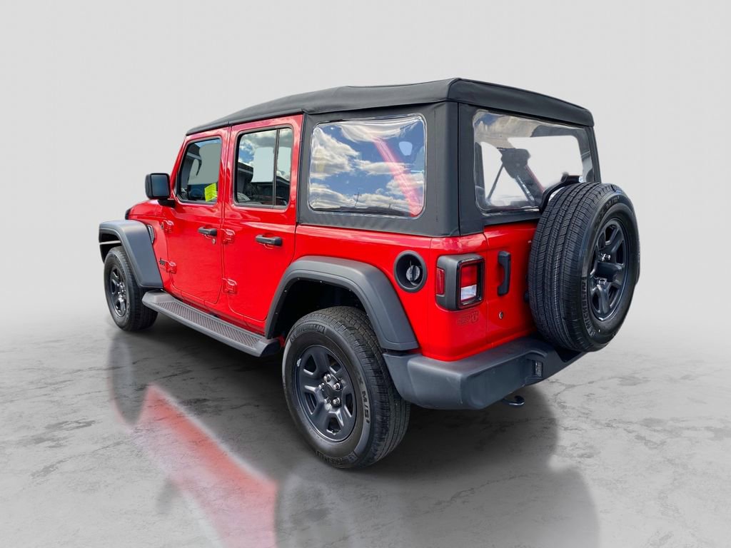 Used 2022 Jeep Wrangler Unlimited Sport AWD/4WD image 3