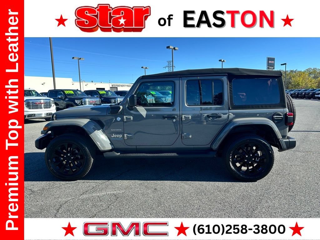 Used 2023 Jeep Wrangler Unlimited Sahara w/ Cold Weather Group AWD/4WD image 6