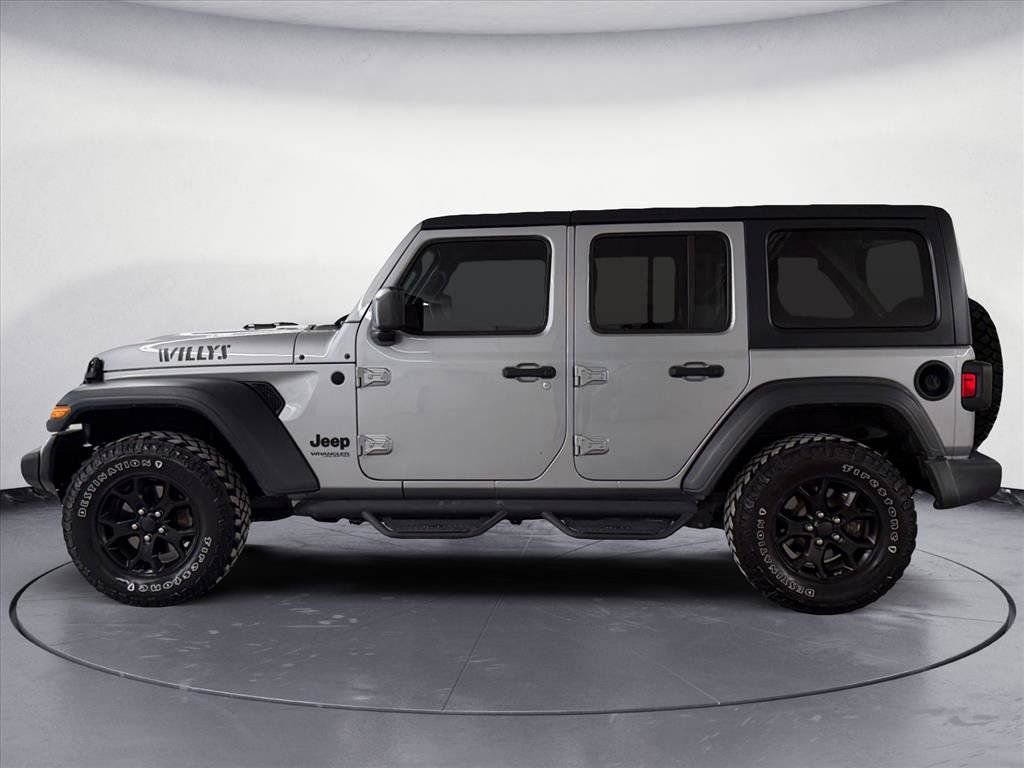 Used 2020 Jeep Wrangler Unlimited Willys image 3