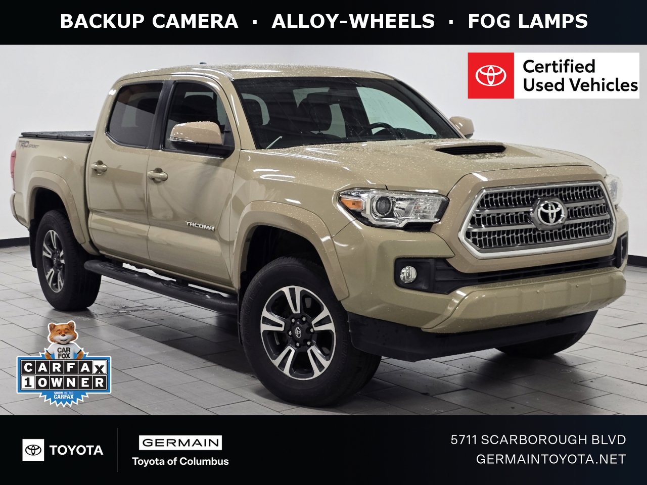 Certified 2016 Toyota Tacoma TRD Sport w/ Towing Package